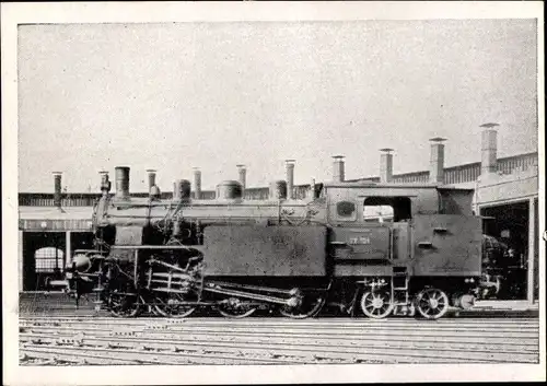 Sammelbild Deutsche Lokomotiven, Gruppe Pt Bild 212, Personenzug Tenderlokomotive, Pt 36.16