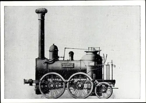 Sammelbild Deutsche Lokomotiven, Gruppe P Bild 157, Personenzuglokomotive