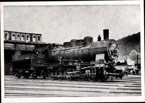 Sammelbild Deutsche Lokomotiven, Gruppe G Bild 267, Güterzuglokomotive, G 55.15