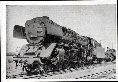 Sammelbild Deutsche Lokomotiven, Gruppe S Bild 359, Einheits Schnellzuglokomotive, S. 36.20