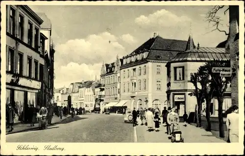 Ak Schleswig an der Schlei, Stadtweg, Fotohaus Hansen