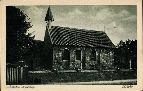 Ak Nordseebad Spiekeroog in Ostfriesland, Kirche