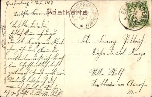 Ak Greifenberg in Oberbayern, Blick auf den Ort, Gasthaus