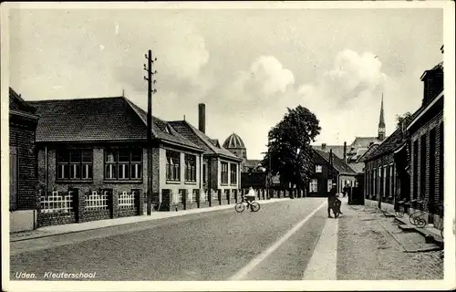 Ak Uden Nordbrabant, Kleuterschool