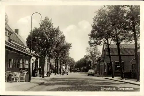 Ak Ulvenhout Nordbrabant Niederlande, Dorpsstraat