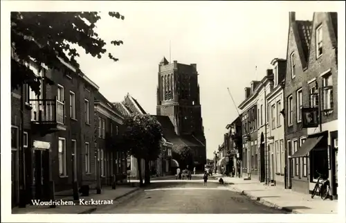Ak Woudrichem Nordbrabant, Kerkstraat