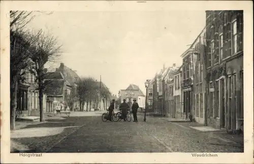 Ak Woudrichem Nordbrabant, Hoogstraat