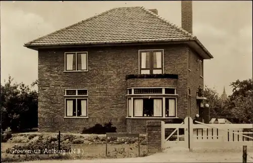 Ak Wijk en Aalburg Nordbrabant, Backsteinhaus