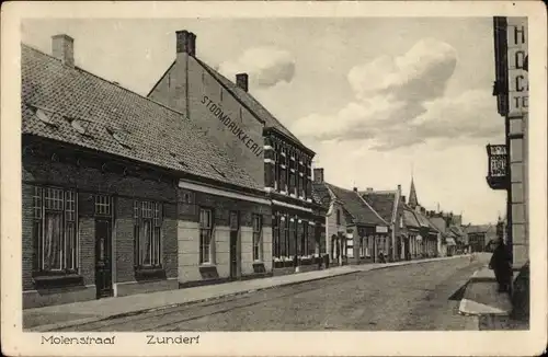 Ak Zundert Nordbrabant Niederlande, Molenstraat