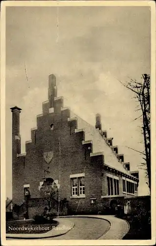 Ak Noordwijkerhout Noordwijk Südholland, Raadhuis