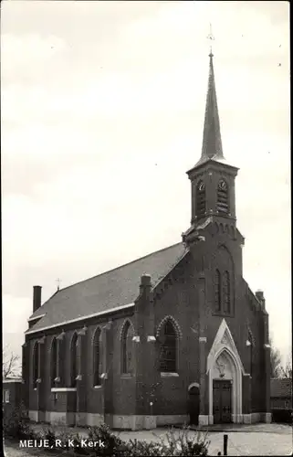 Ak Meije Südholland, R.K. Kerk, Außenansicht