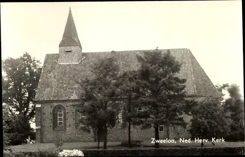 Ak Zweelo Drenthe, Ned. Herv. Kerk
