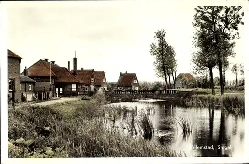 Ak Willemstad Nordbrabant Niederlande, Singel