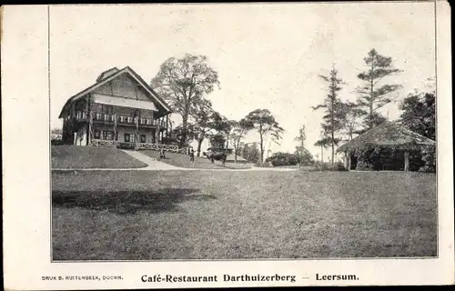 Ak Leersum Utrechtse Heuvelrug Utrecht, Cafe-Restaurant Darthuizerberg