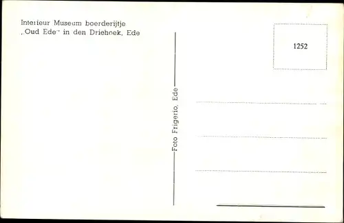 Ak Ede Gelderland Niederlande, Oud Ede in den Driehoek