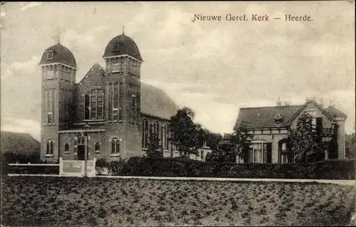 Ak Heerde Gelderland Niederlande, Nieuwe Geref. Kerk