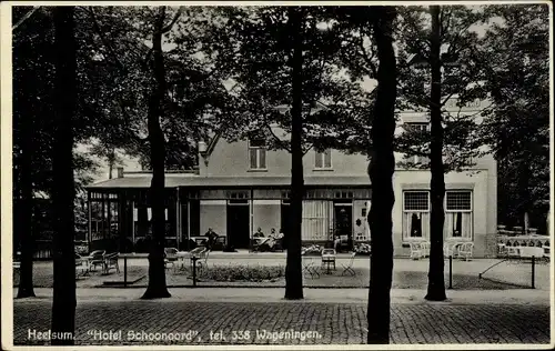 Ak Heelsum Gelderland Niederlande, Hotel Schoonoord