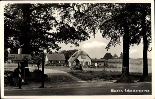 Ak Rheden Gelderland, Schietbergseweg