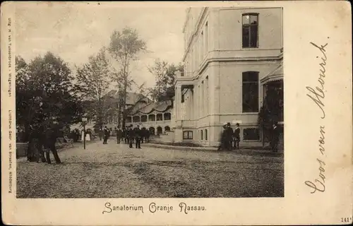 Ak Renkum Gelderland, Sanatorium Oranje Nassau