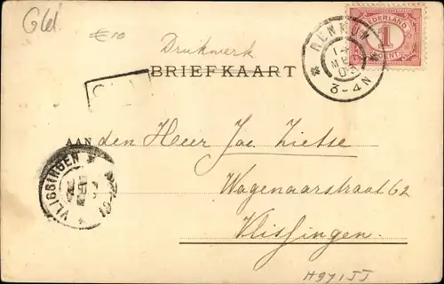 Ak Renkum Gelderland, Sanatorium Oranje Nassau