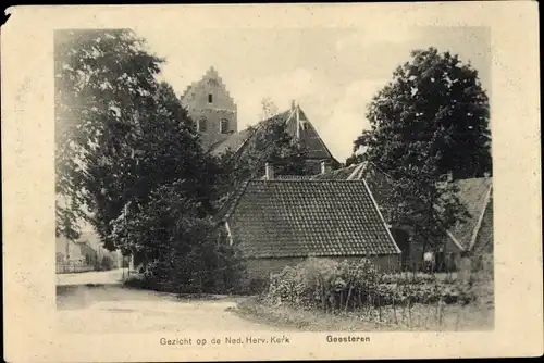 Ak Geesteren Gelderland, Gezicht op de Ned. Herv. Kerk