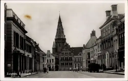 Ak Zutphen Gelderland, Zaadmarkt