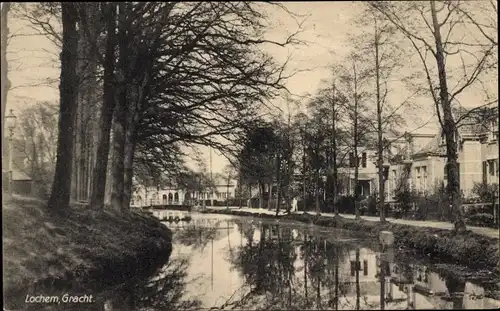 Ak Lochem Gelderland, Gracht