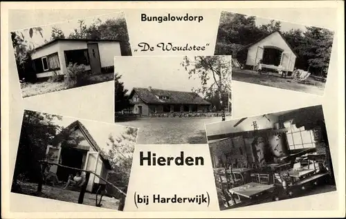 Ak Hierden Gelderland, Bungalowdorp de Woudstee