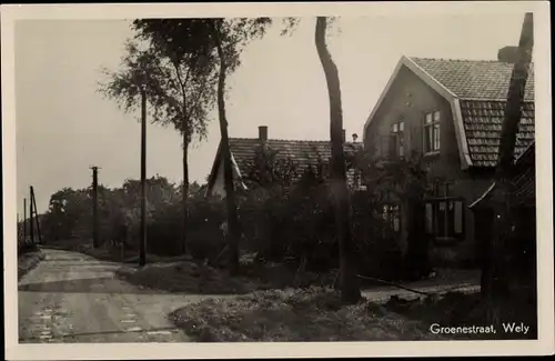 Ak Wely Gelderland Niederlande, Groenestraat