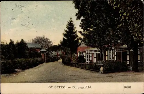 Ak De Steeg Rheden Gelderland, Dorpsgezicht