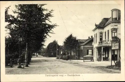 Ak Doetinchem Gelderland, Terborgsche weg