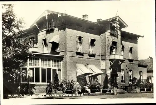 Ak Ruurlo Gelderland, Hotel het Wapen van Ruurlo