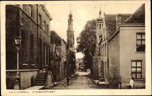 Ak Zaltbommel Gelderland, Steigerstraat