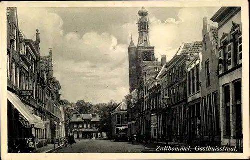Ak Zaltbommel Gelderland, Gasthuisstraat, Geschäft
