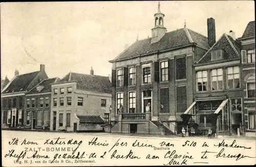 Ak Zaltbommel Gelderland, Stadhuis