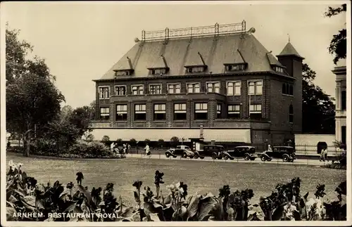 Ak Arnhem Gelderland Niederlande, Restaurant Royal