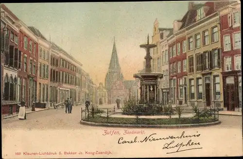 Ak Zutphen Gelderland, Zaadmarkt