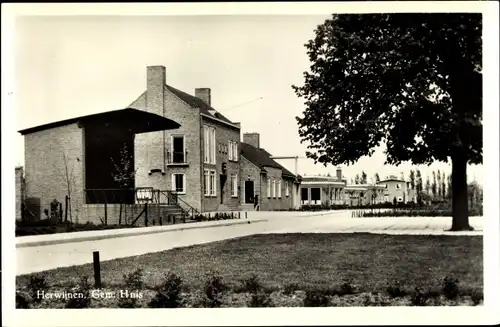 Ak Herwijnen Gelderland Niederlande, Gemeentehuis