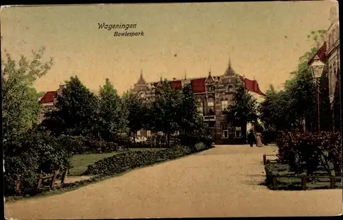 Ak Wageningen Gelderland Niederlande, Bowlespark