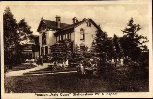 Ak Nunspeet Gelderland, Pension Vale Ouwe, Stationslaan 122