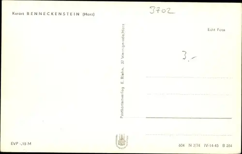 Ak Benneckenstein Oberharz, Rindertrieb durch den Ort