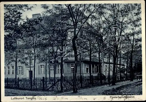 Ak Templin in der Uckermark, Posterholungsheim