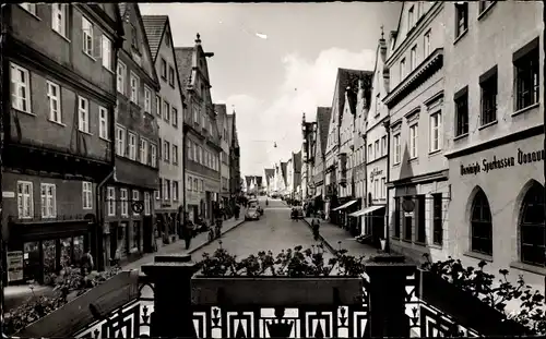 Ak Donauwörth in Schwaben Bayern, Blick vom Rathaus