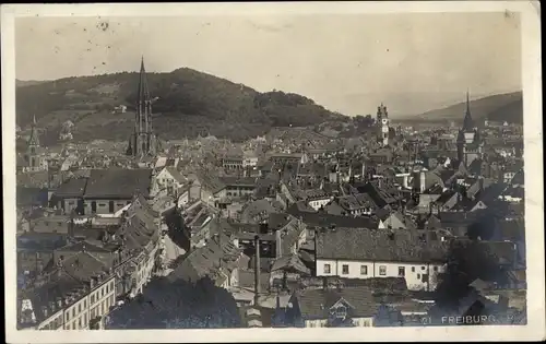 Ak Freiburg im Breisgau, Panorama