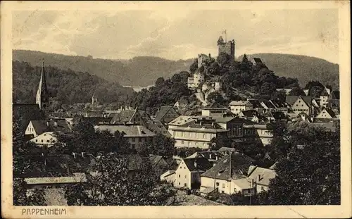 Ak Pappenheim im Altmühltal Mittelfranken, Panorama