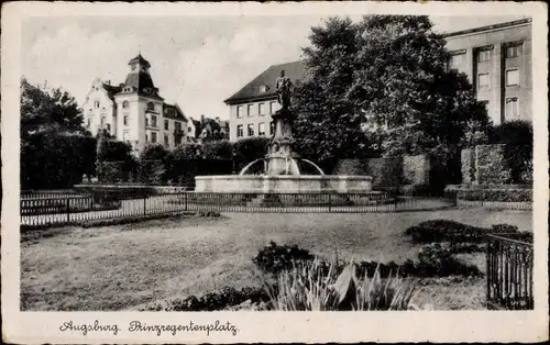 Ak Augsburg in Schwaben, Prinzregentenplatz