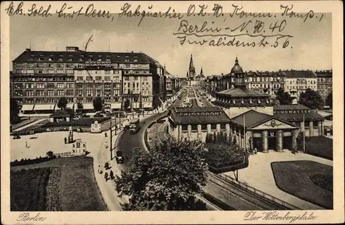 Ak Berlin Schöneberg, Wittenbergplatz, U-Bahnhof, Reklame Chlorodont Mundwasser