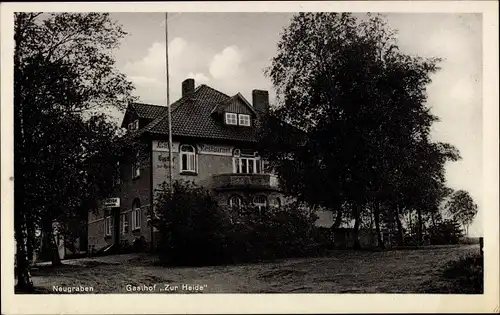 Ak Hamburg Harburg Neugraben, Gasthof zur Heide