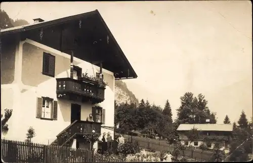 Ak Zillendorf Waldmünchen im Bayerischen Wald, Wohnhaus