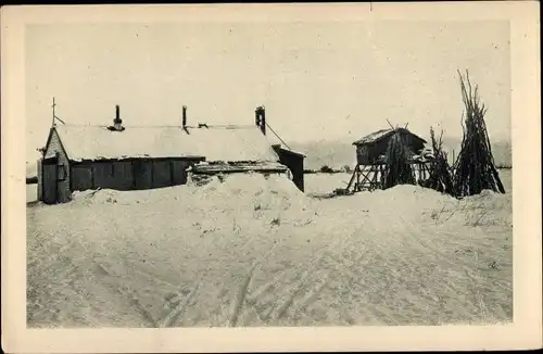 Ak Alaska, Mission de ND de Lourdes, Mary's Igloo, la derniere Mission Catholique avant le Pole Nord